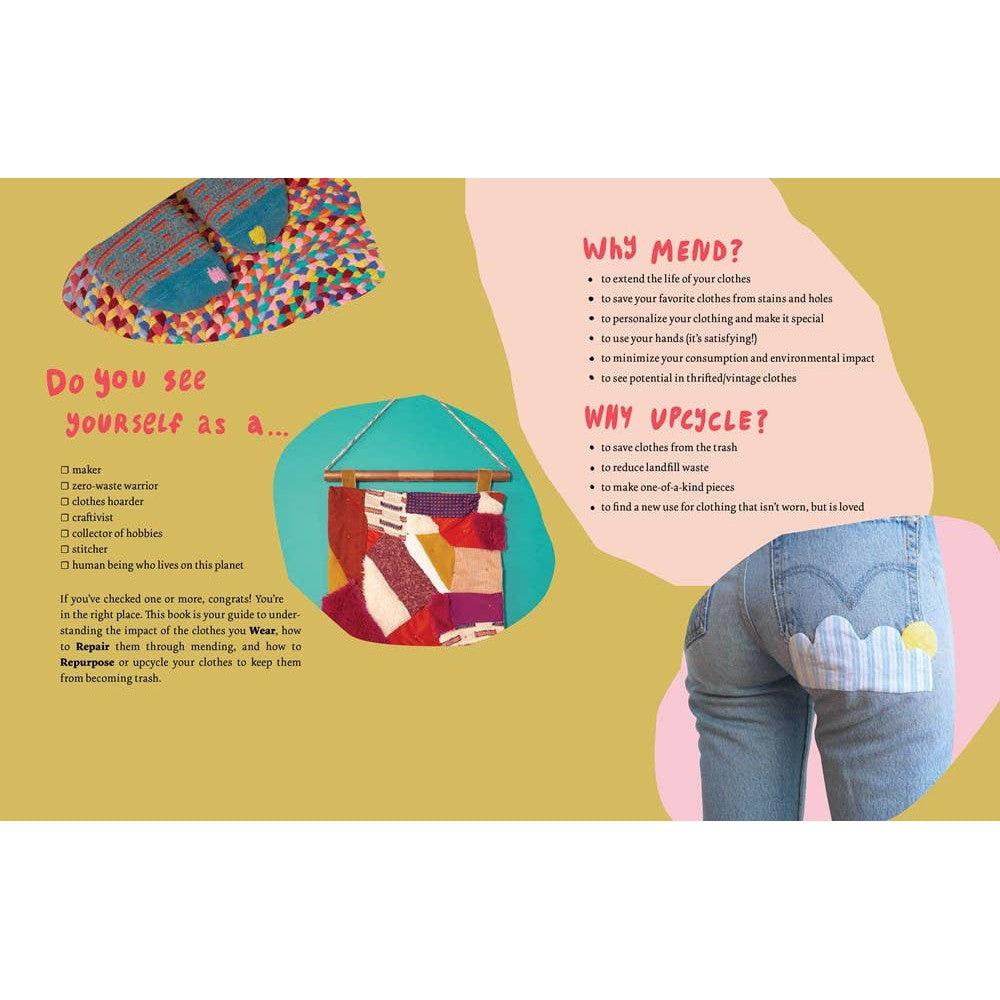 Microcosm Publishing & Distribution-Wear, Repair, Repurpose: A Maker's Guide to Mending Clothes-book-gather here online