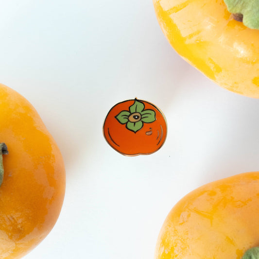 Sherry's Palette-Persimmon Enamel Pin-patches + pins-gather here online