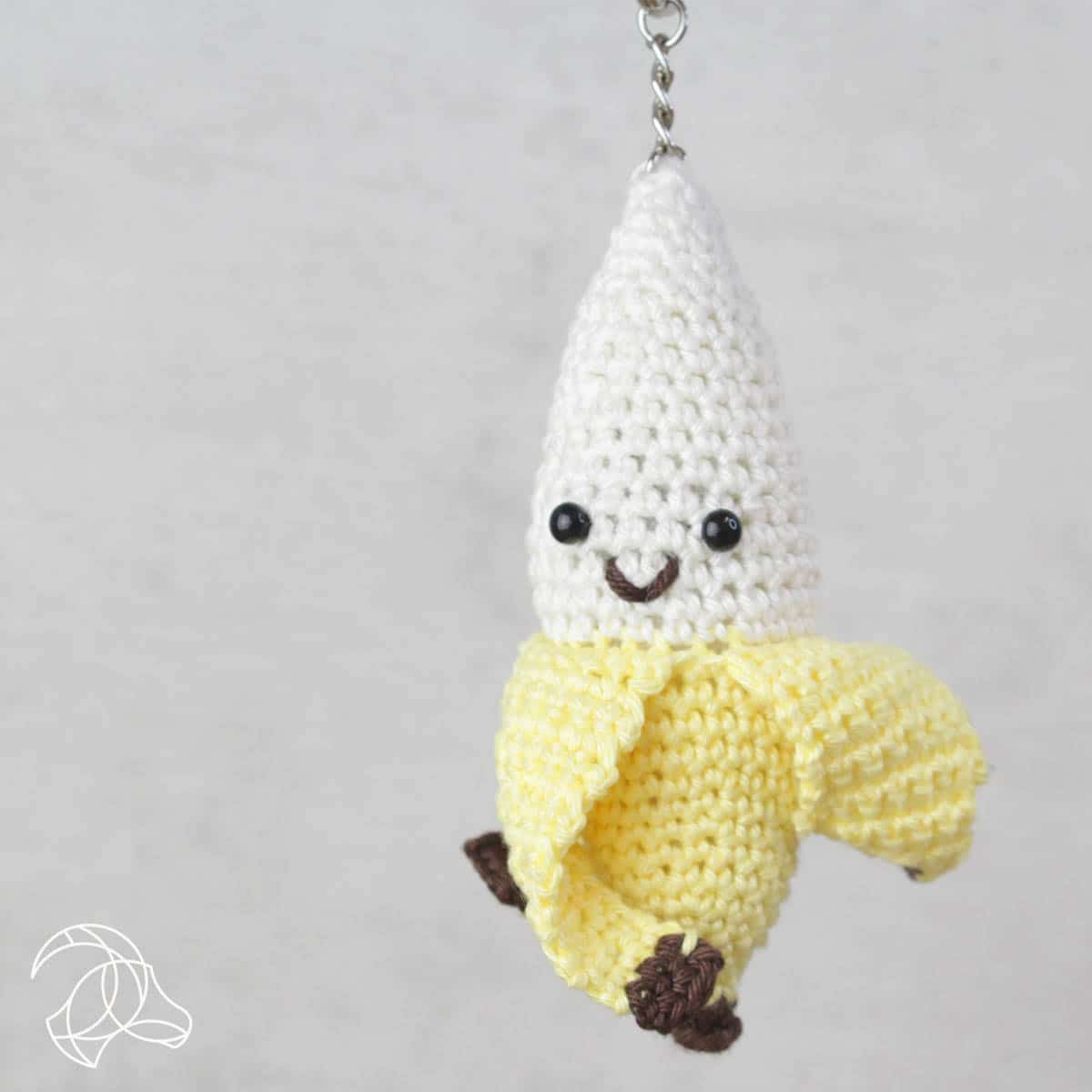 Hardicraft-DIY Crochet Kit - Banana Keychain-knitting / crochet kit-gather here online
