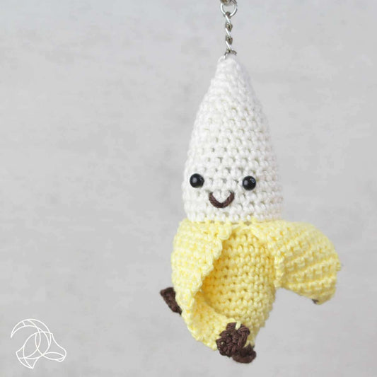 Hardicraft-DIY Crochet Kit - Banana Keychain-knitting / crochet kit-gather here online