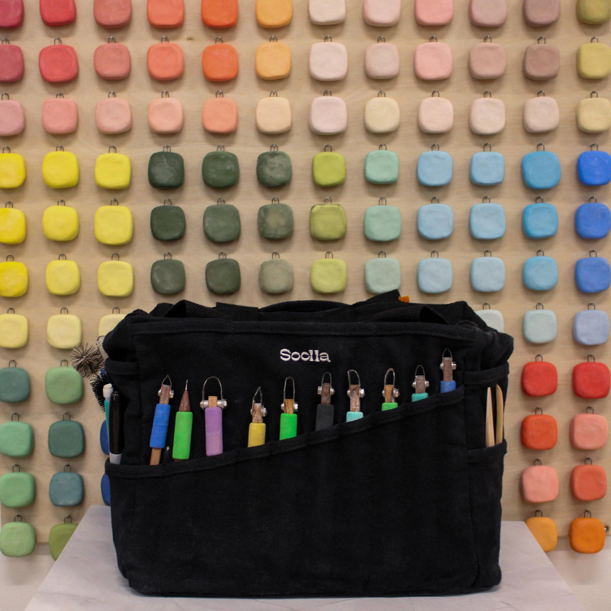 Soolla-Soolla Studio Bag - Blackout-craft organizer-gather here online
