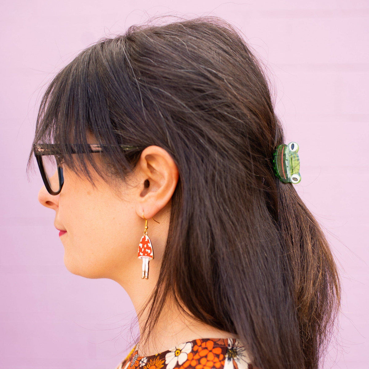 Jenny Lemons-Mini Froggy Hair Claw-accessory-gather here online
