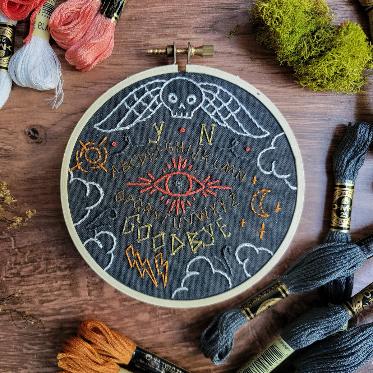 Holly Oddly-Spirit Board, 4" Embroidery Kit-embroidery kit-gather here online