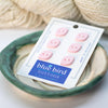 Blue Bird Makery-12mm Midcentury Petal Buttons-button-Blush-gather here online