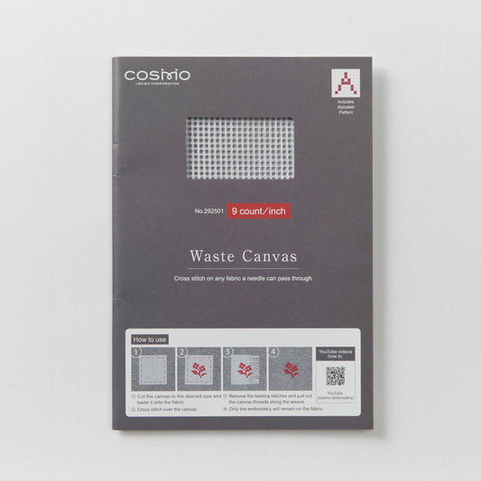 Cosmo-Waste Canvas 9ct-embroidery notion-gather here online