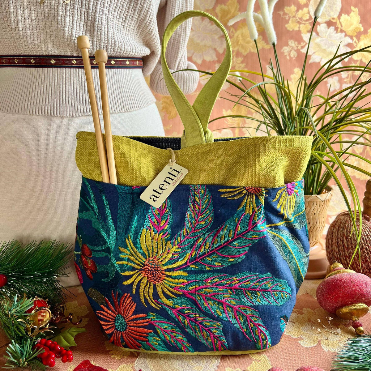 Atenti-Flora Tall Caddy-craft organizer-gather here online