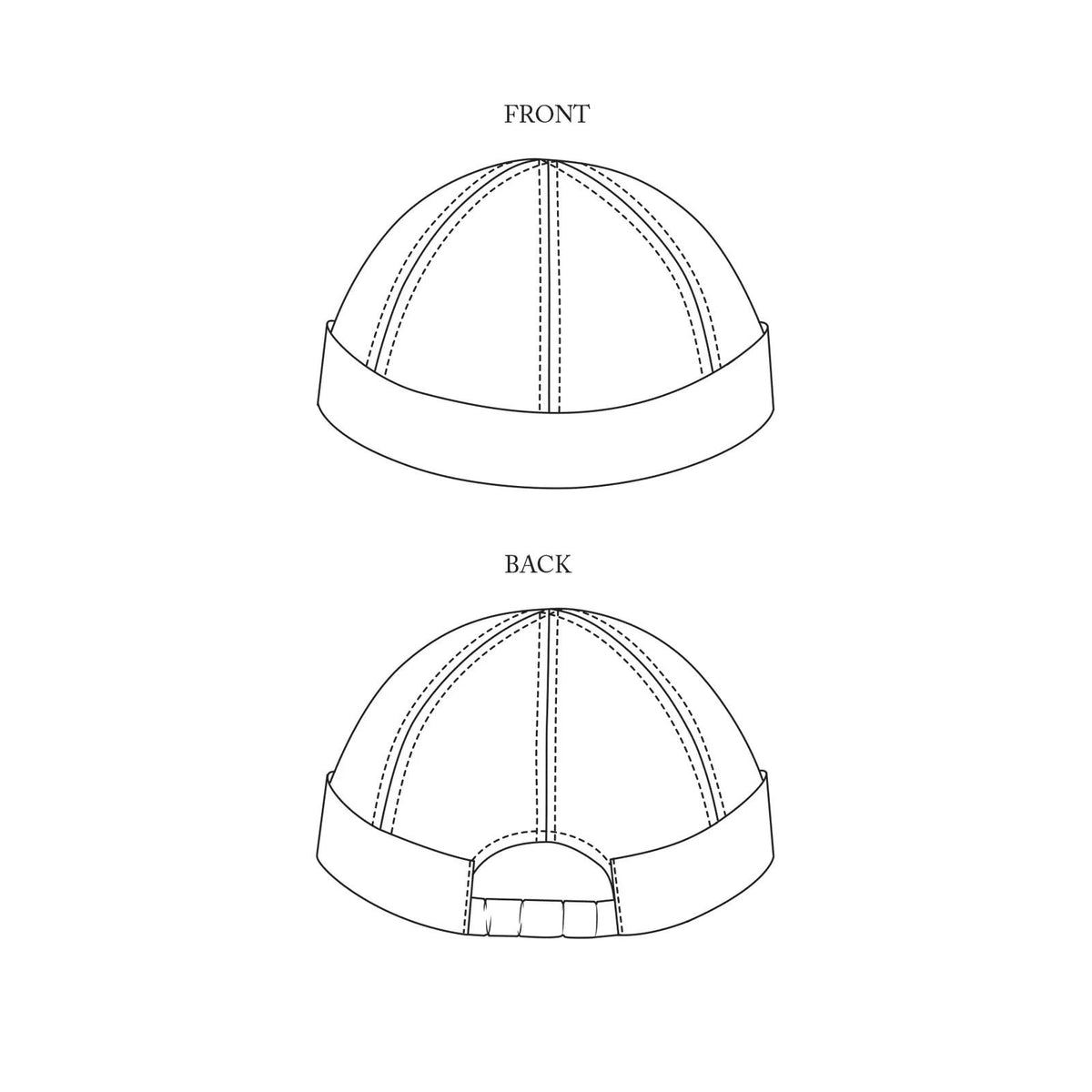 Merchant & Mills-Docker's Beanie Pattern - PDF DOWNLOAD-sewing pattern-gather here online