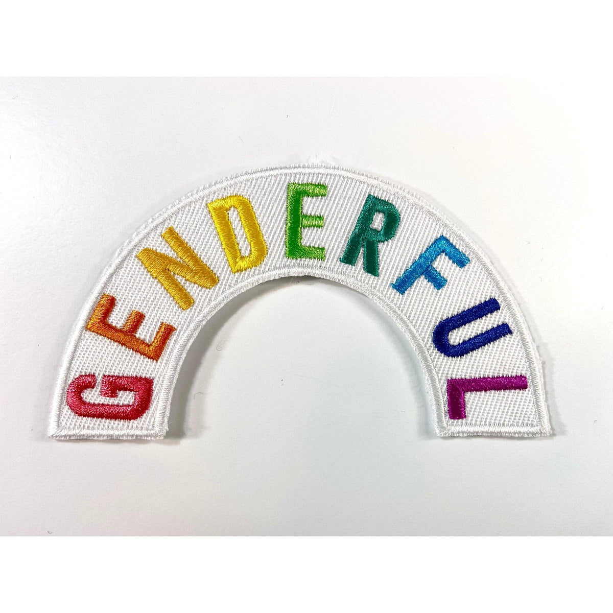 Sparkletown Studios-Genderful Iron-On Patch-patches + pins-gather here online