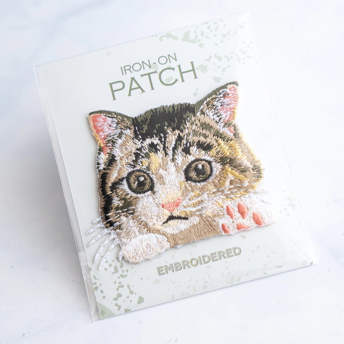U PLUS INC-Calico Cat Iron-On Patch-patches + pins-gather here online