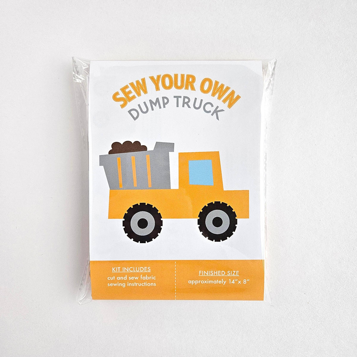 Nickwilljack-DIY Beginner Dump Truck Sewing Kit-sewing kit-gather here online