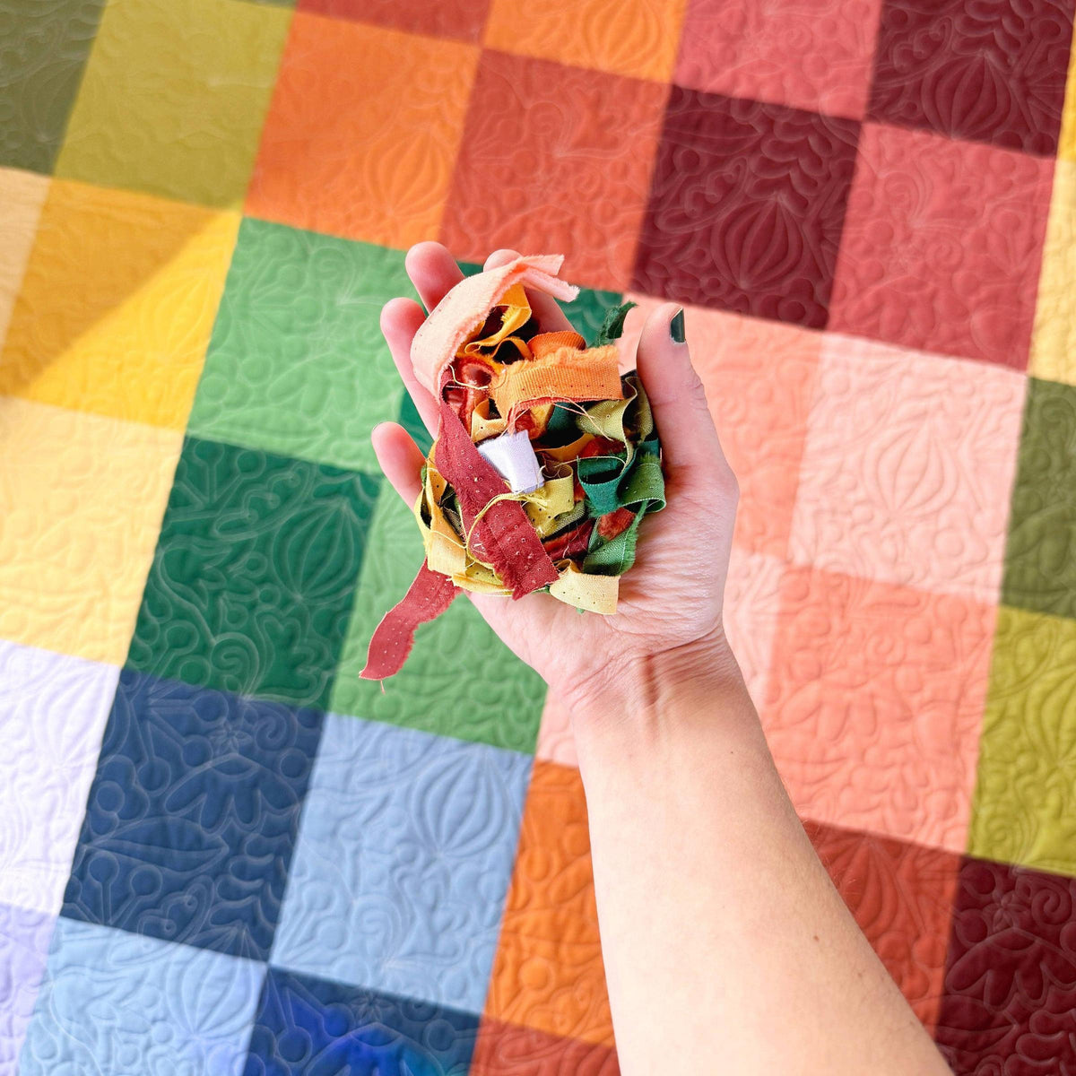 The Blanket Statement-Sunny Side Quilt Pattern-quilting pattern-gather here online