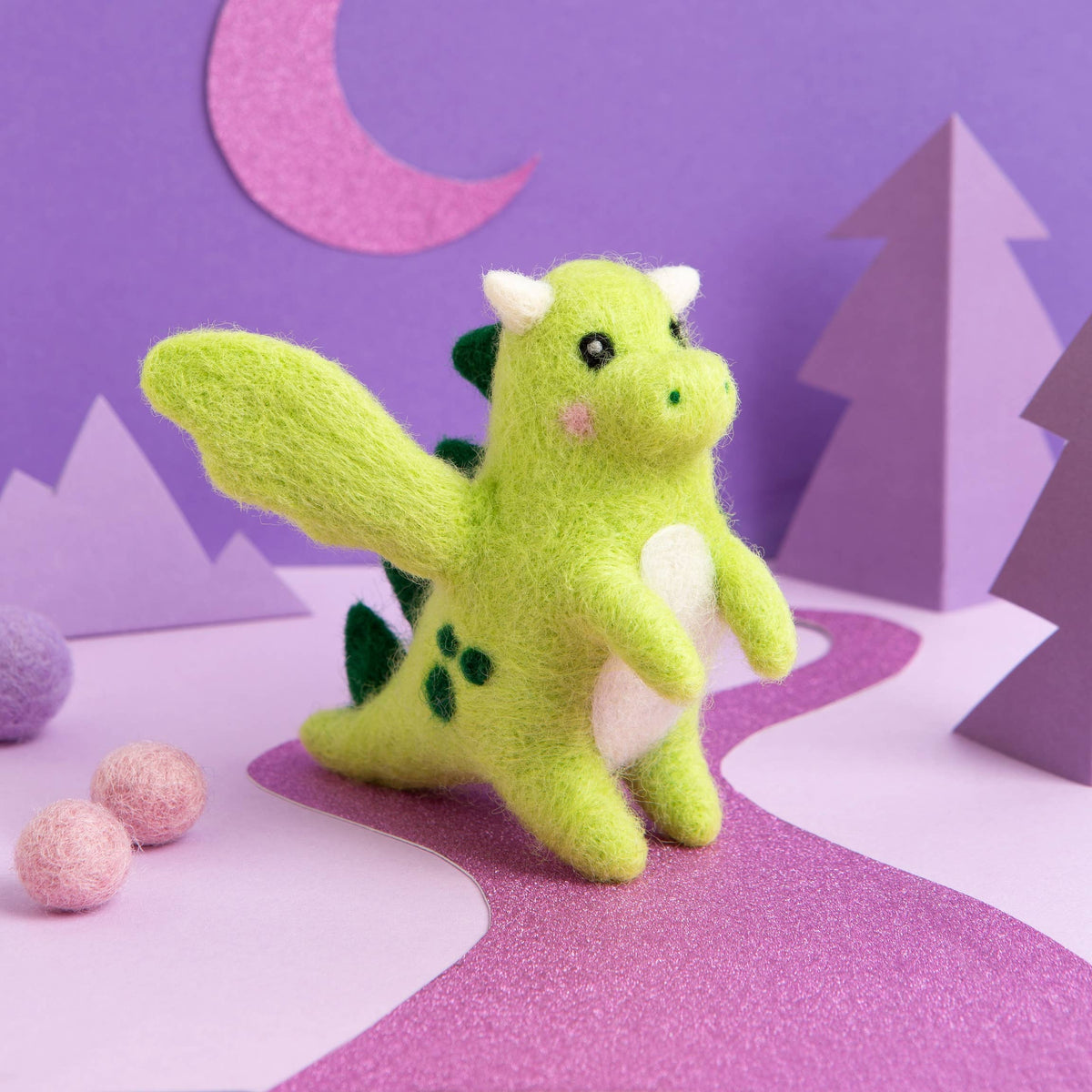 Hawthorn Handmade-Baby Dragon Mini Needle Felting Kit-craft kit-gather here online
