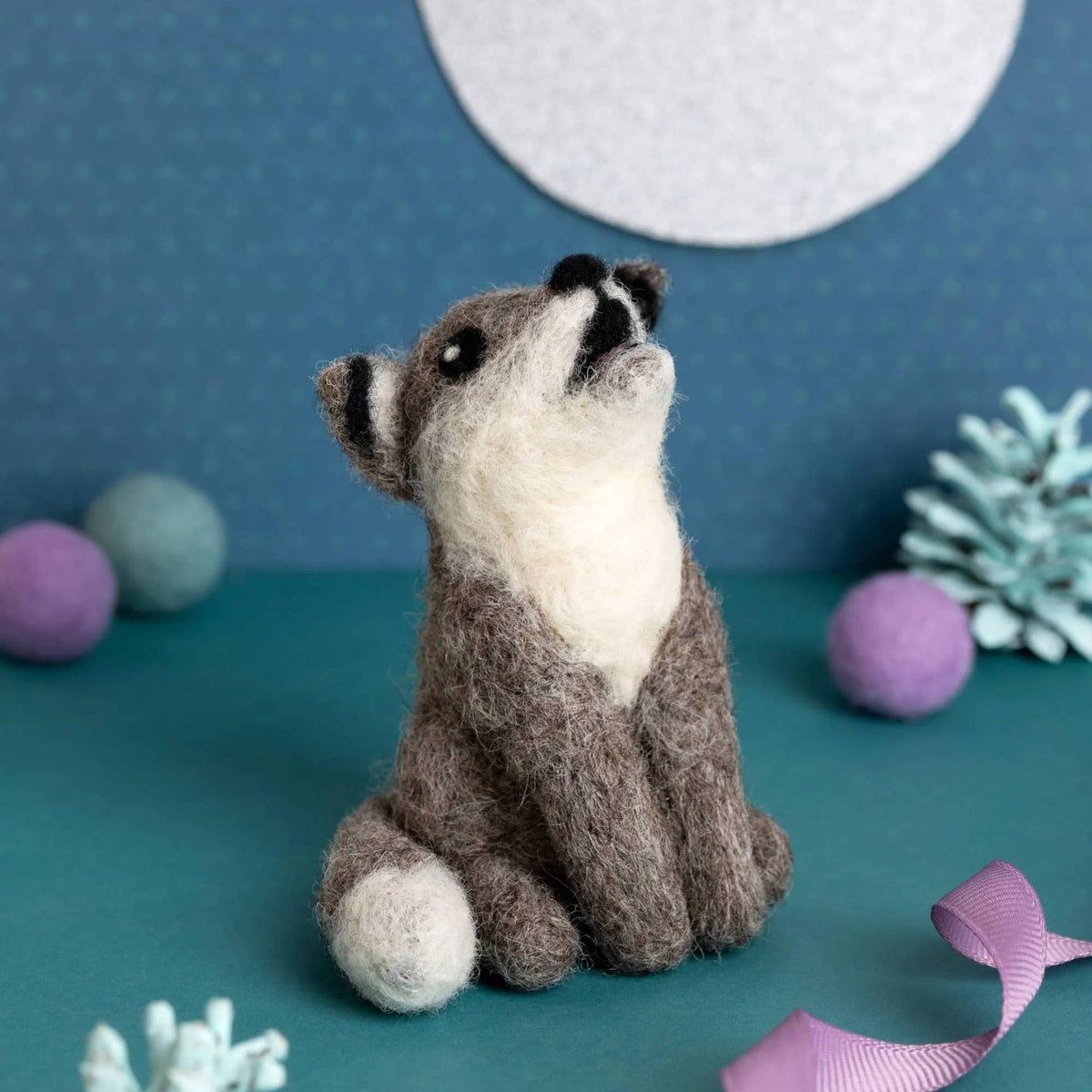 Hawthorn Handmade-Wolf Cub Mini Needle Felting Kit-craft kit-gather here online