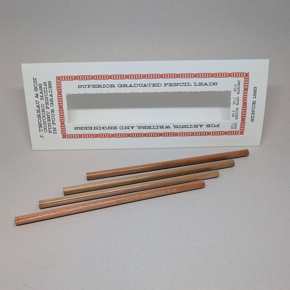 Big Wheel Press-Thoreau & Son - Finest Pencil Set of 4-accessory-gather here online