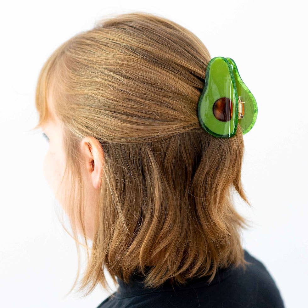Jenny Lemons-Avocado Hair Claw-accessory-gather here online