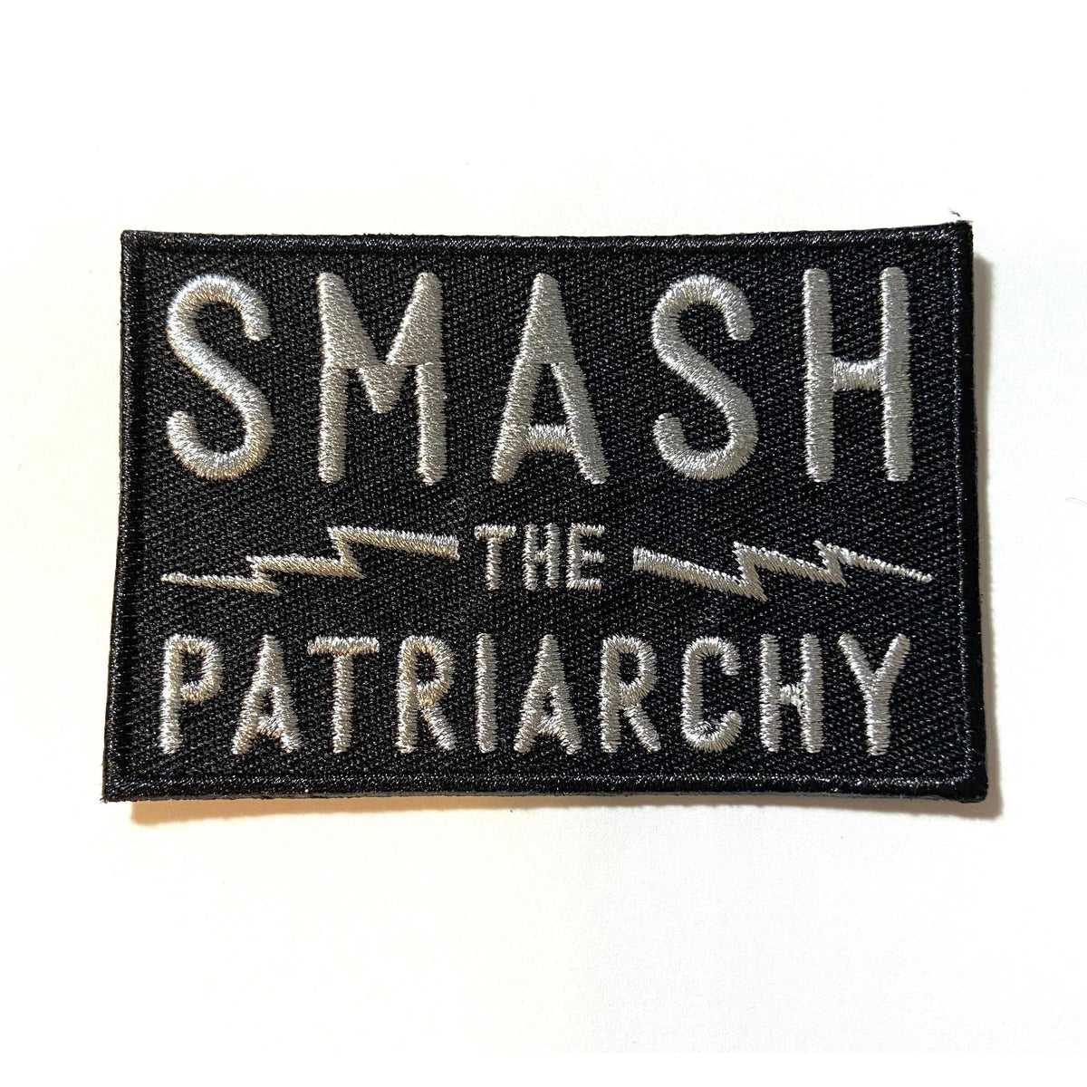 Sparkletown Studios-Smash The Patriarchy Iron-On Patch-patches + pins-gather here online