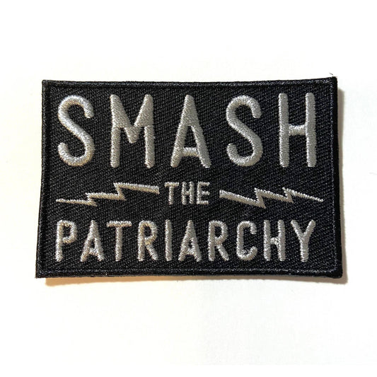 Sparkletown Studios-Smash The Patriarchy Iron-On Patch-patches + pins-gather here online