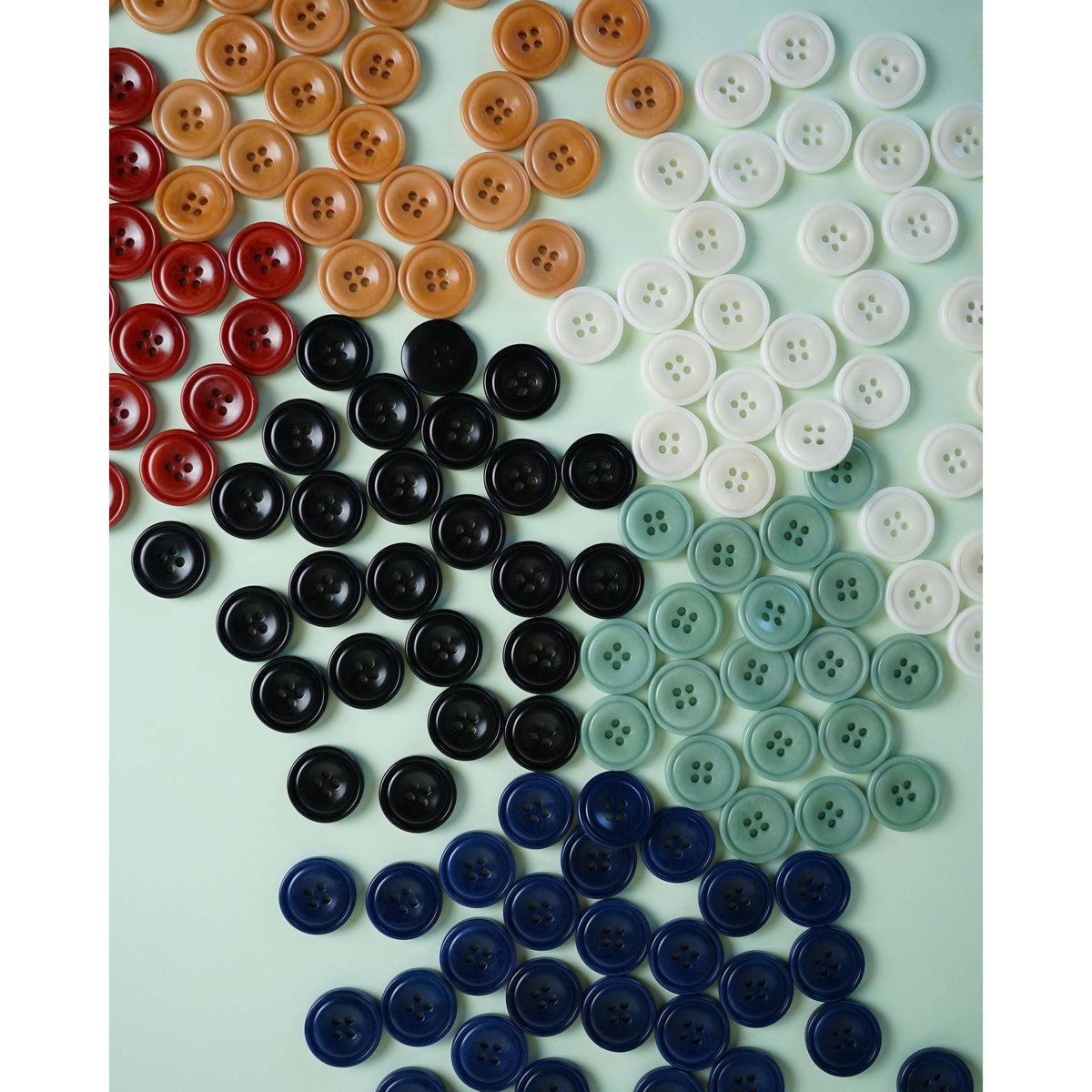 Matchy Matchy Sewing Club-Midnight 7/8" Corozo Nut Buttons-button-gather here online