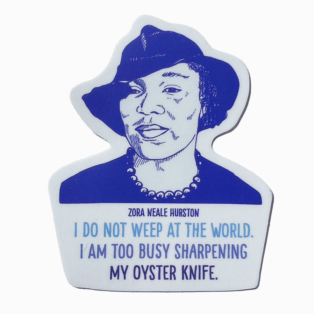 Blackbird Letterpress-Zora Neale Hurston Sticker-sticker-gather here online