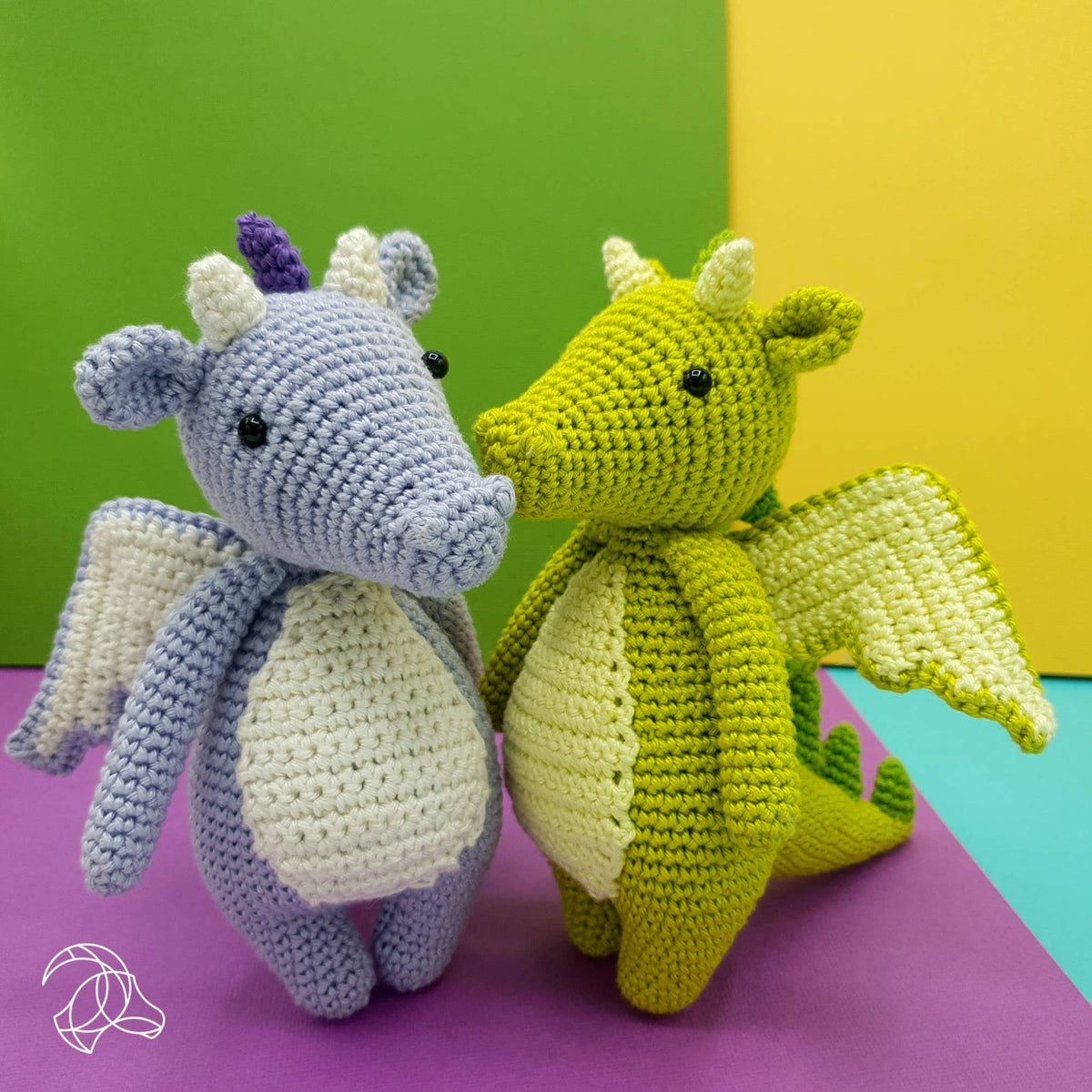 Hardicraft USA-DIY Crochet Kit - Syl Dragon-knitting / crochet kit-gather here online
