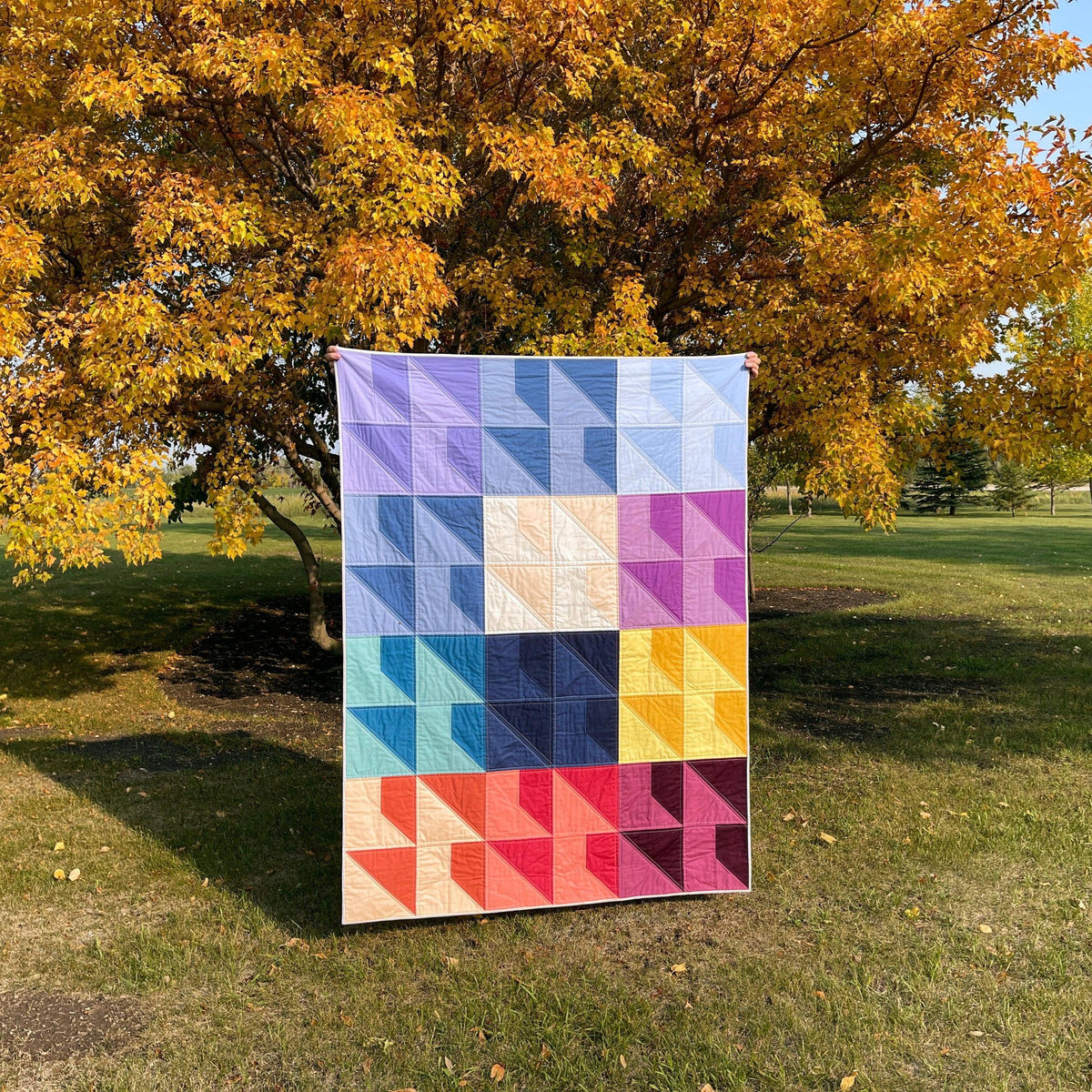 The Blanket Statement-Rockwood Quilt Pattern-quilting pattern-gather here online