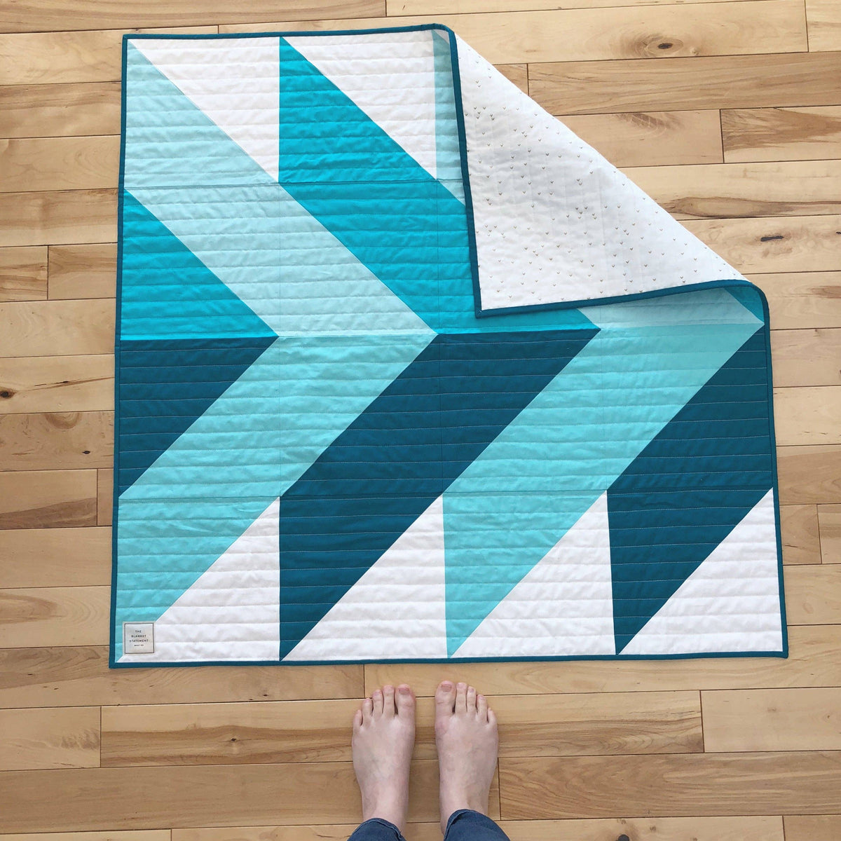The Blanket Statement-Pine Falls Quilt Pattern-quilting pattern-gather here online