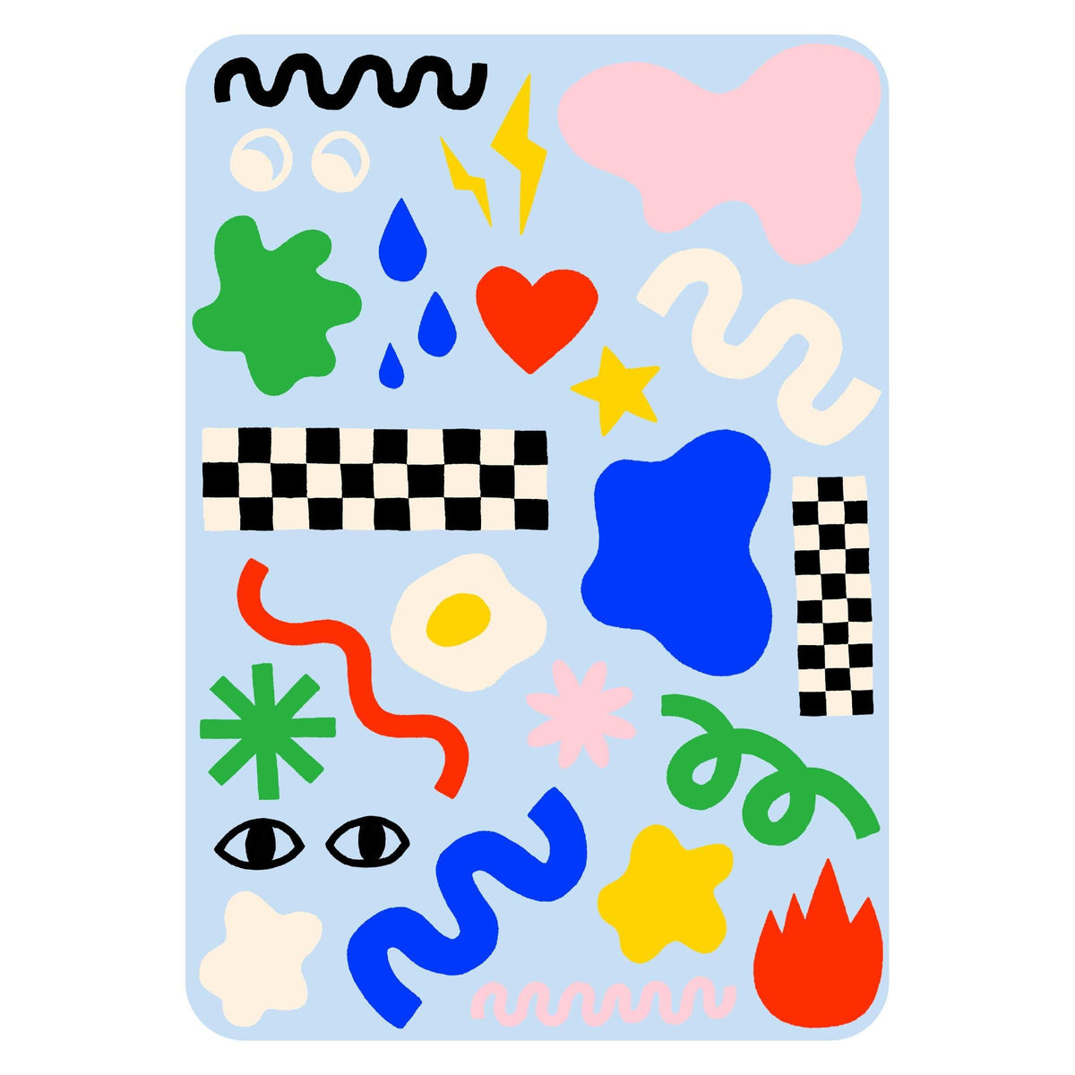 Hot Dang Press-Take Shape Iron-On Transfer Sheet Set-patches + pins-gather here online