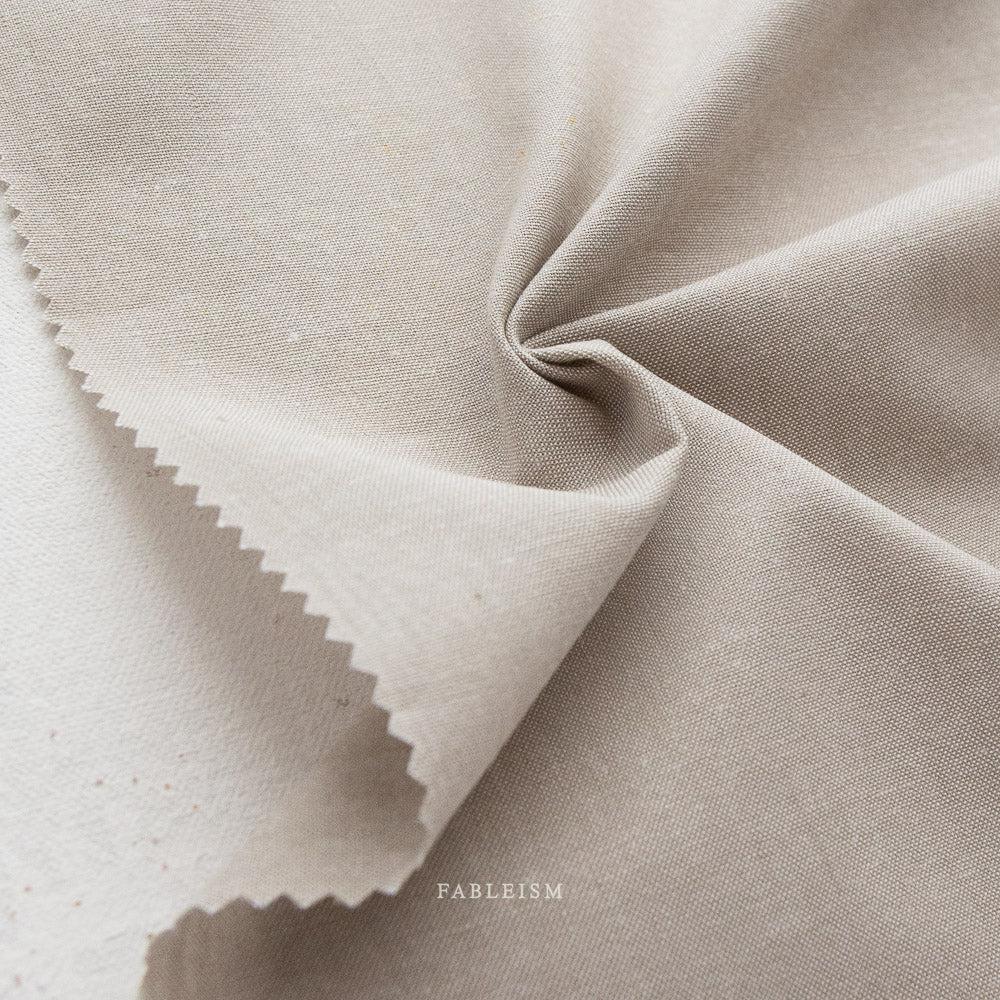 Fableism Supply Co-Everyday Chambray-fabric-Pumice-gather here online