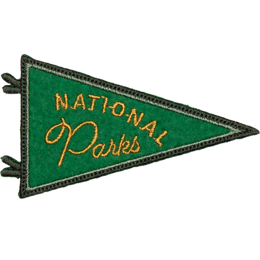 The Landmark Project-National Parks Pennant Iron-On Patch-patches + pins-gather here online