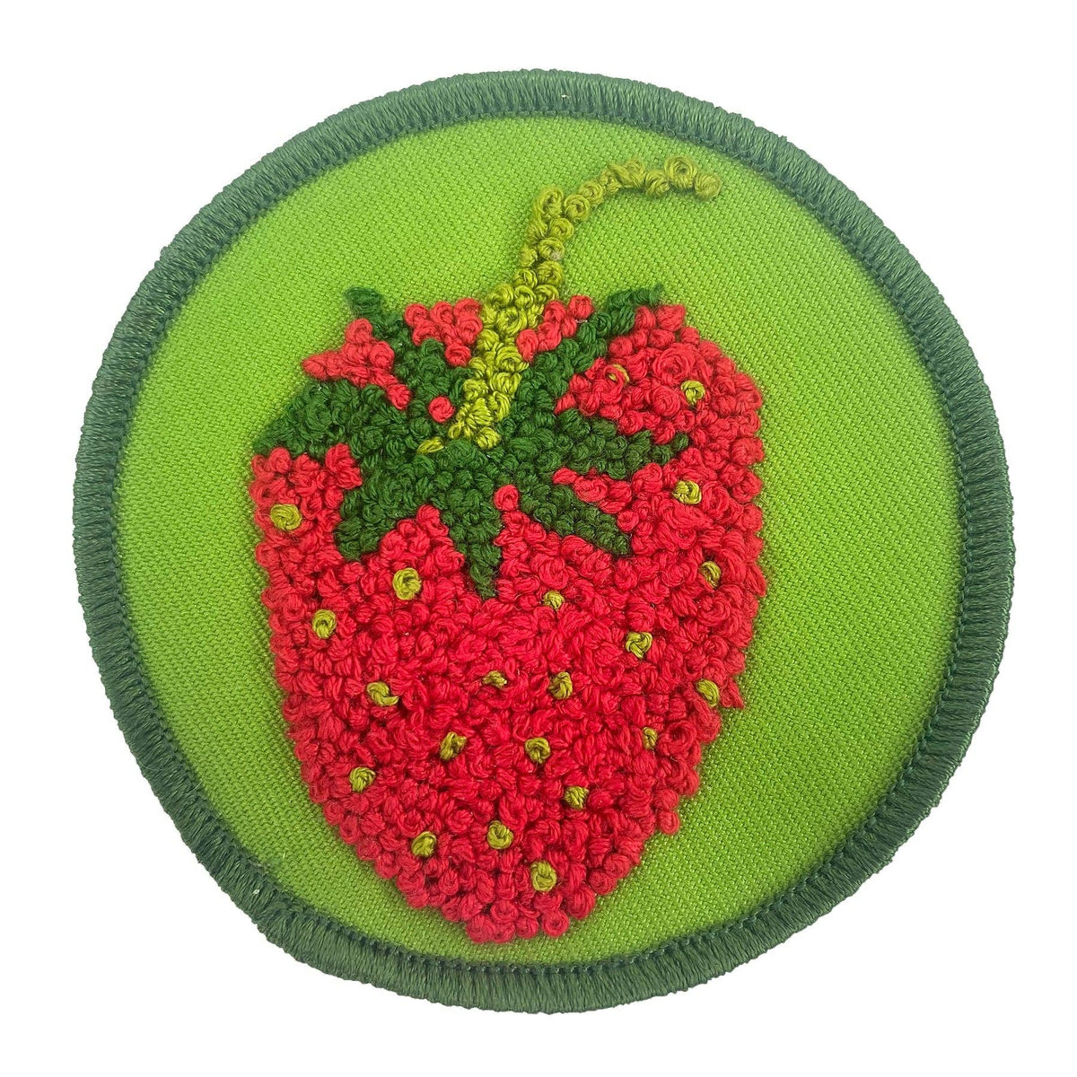 Keller Design Co.-DIY Embroidery Patch Kit - Red Fruits-embroidery kit-gather here online