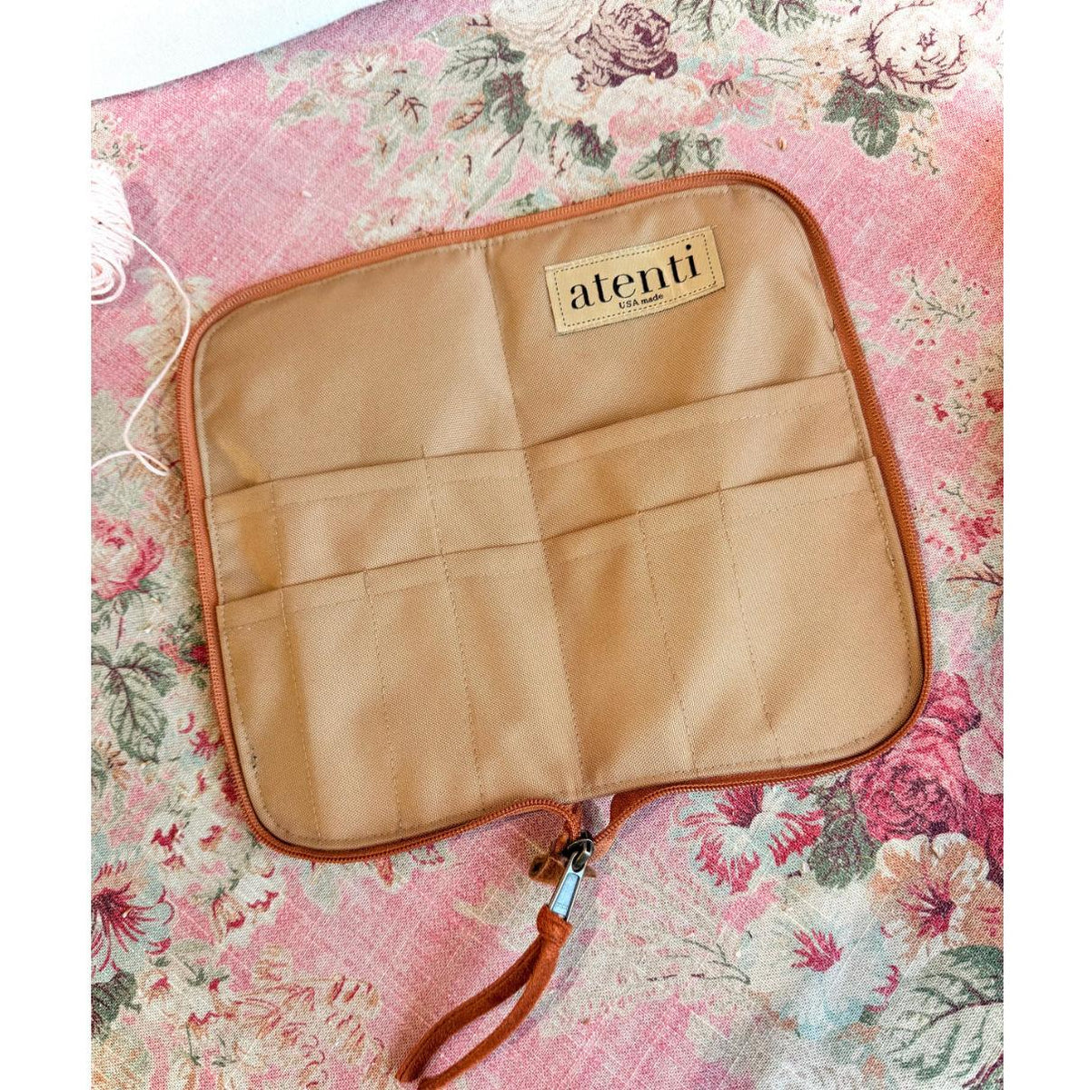 Atenti-Wildflower Needles and Tools Case-craft organizer-gather here online