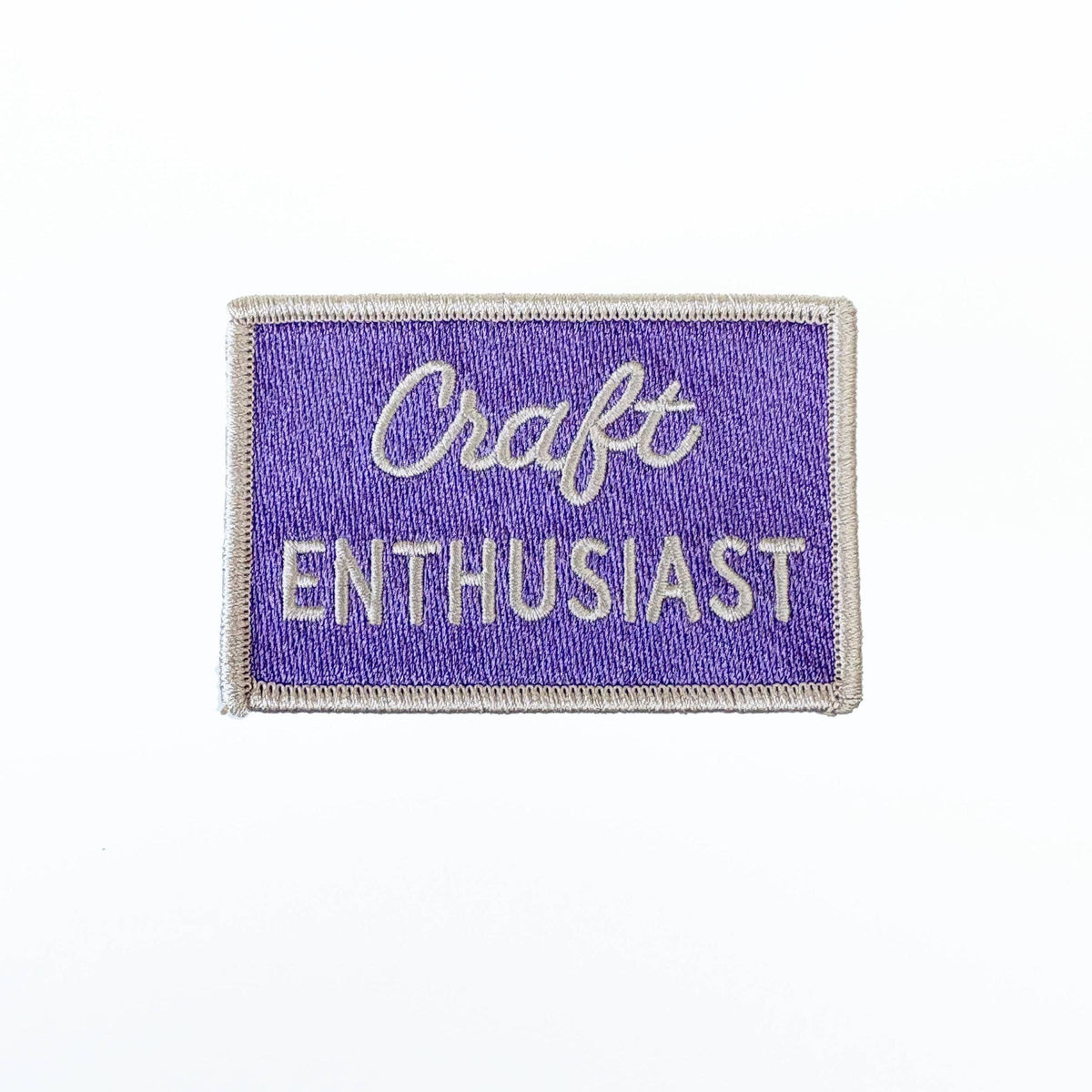 Molly Illustration-Craft Enthusiast Vintage Style Iron-On Patch-patches + pins-gather here online