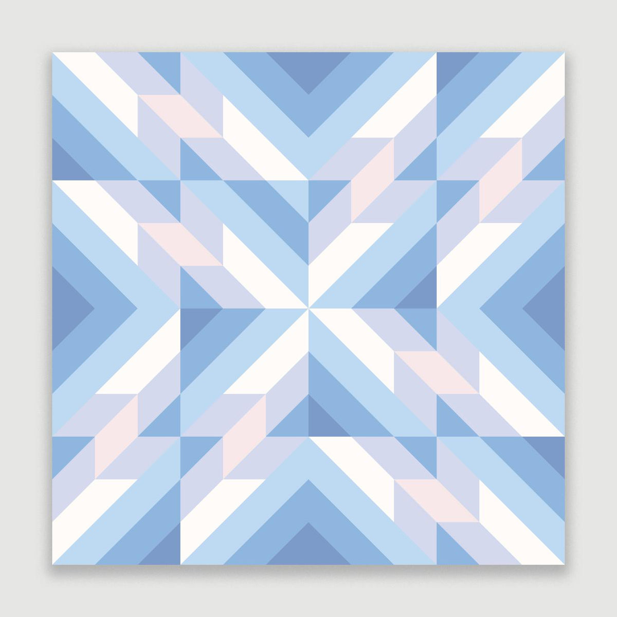 The Blanket Statement-Star Lake Paper Pattern-quilting pattern-gather here online