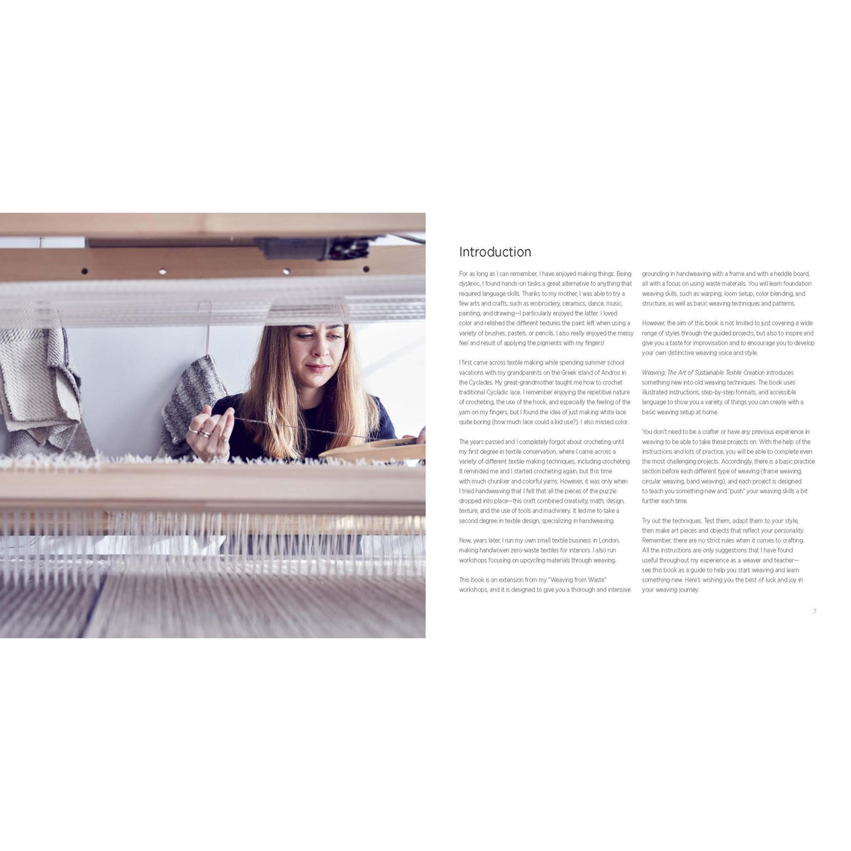 Schiffer Publishing-Weaving: The Art of Sustainable Textile Creation-book-gather here online