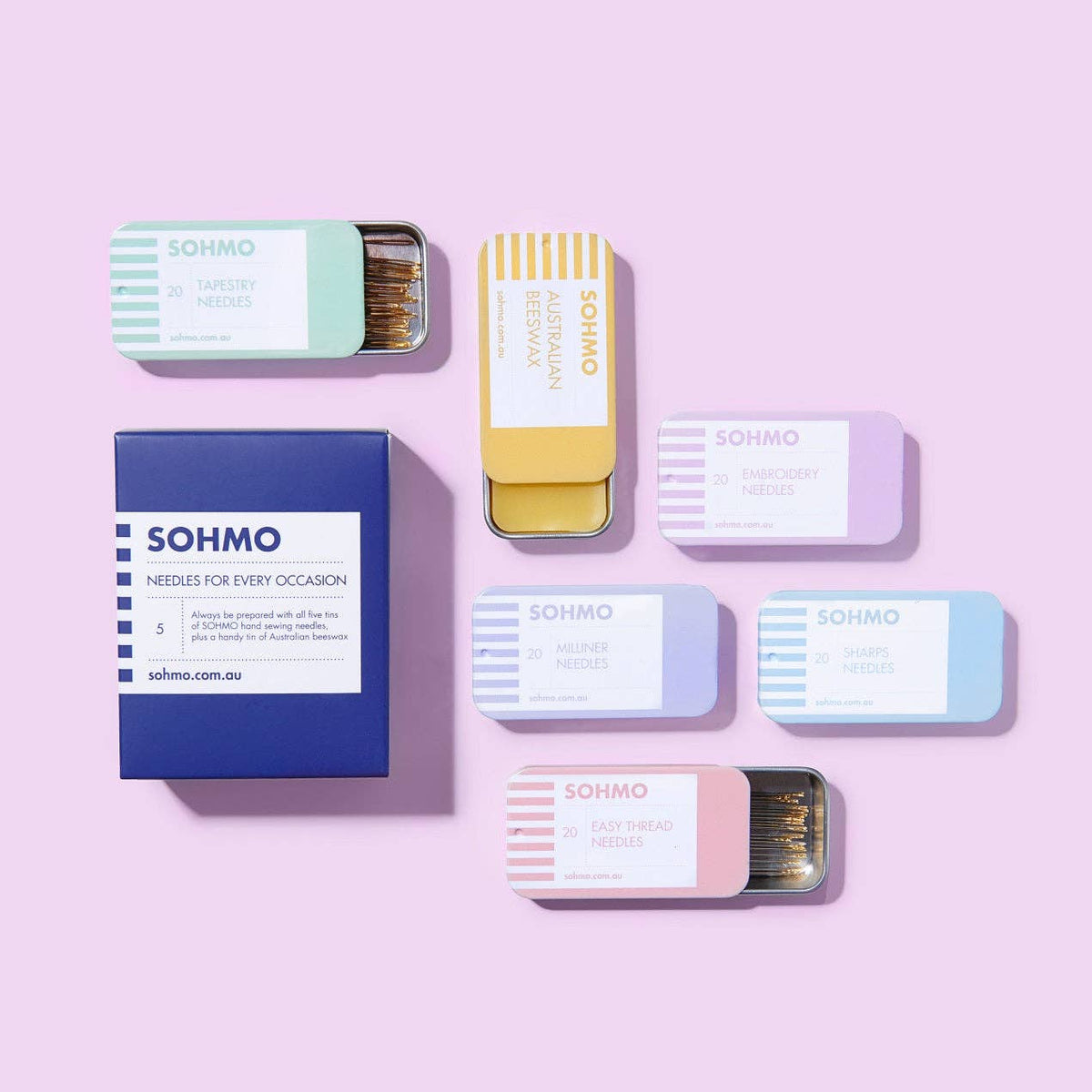 SOHMO-Needles for Every Occasion Box Set-sewing notion-gather here online