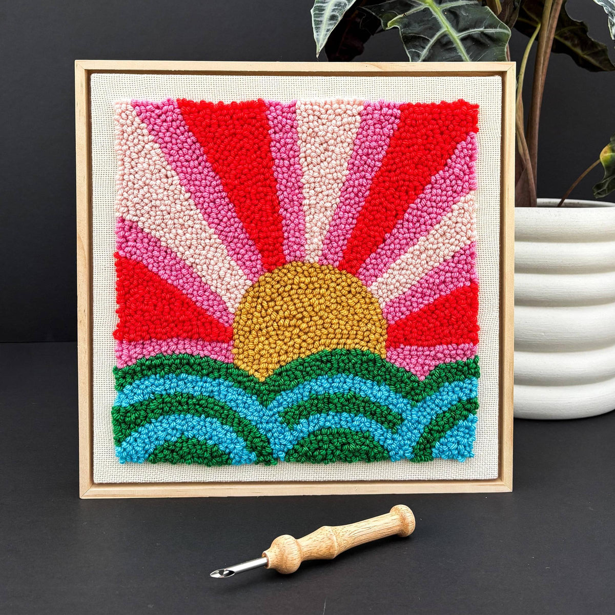 The Urban Acres-Rise & Shine by Melody Miller - Punch Needle Kit-craft kit-gather here online