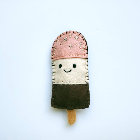 Shawna Smyth Studio-Popsicle Felt Hand Stitching Kit-sewing kit-gather here online