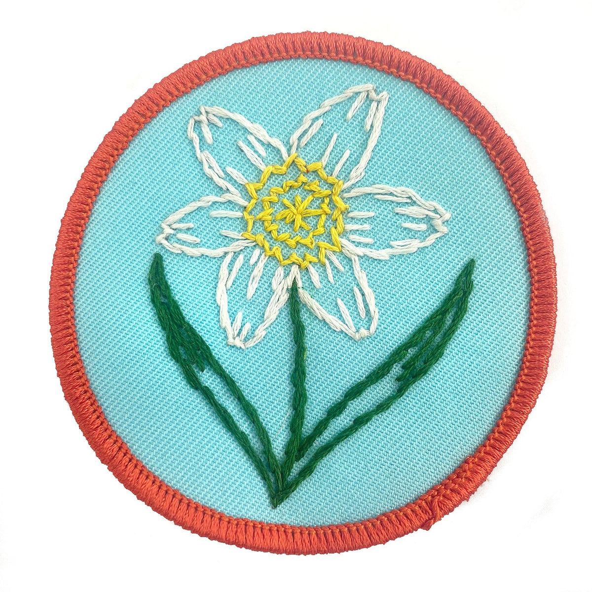 Keller Design Co.-DIY Embroidery Patch Kit - Floral-embroidery kit-gather here online
