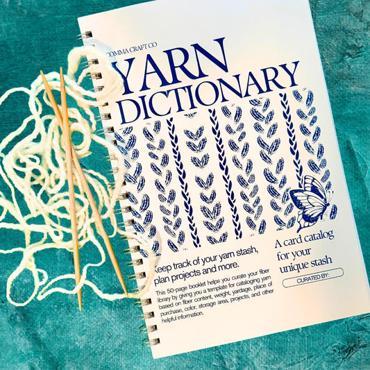 Comma Craft Co-Yarn Dictionary - Project Notebook-journals-gather here online