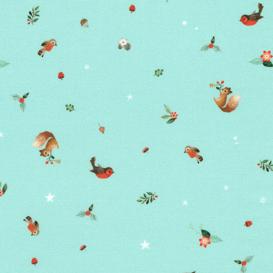 Robert Kaufman-Critters & Foliage Breeze-fabric-gather here online