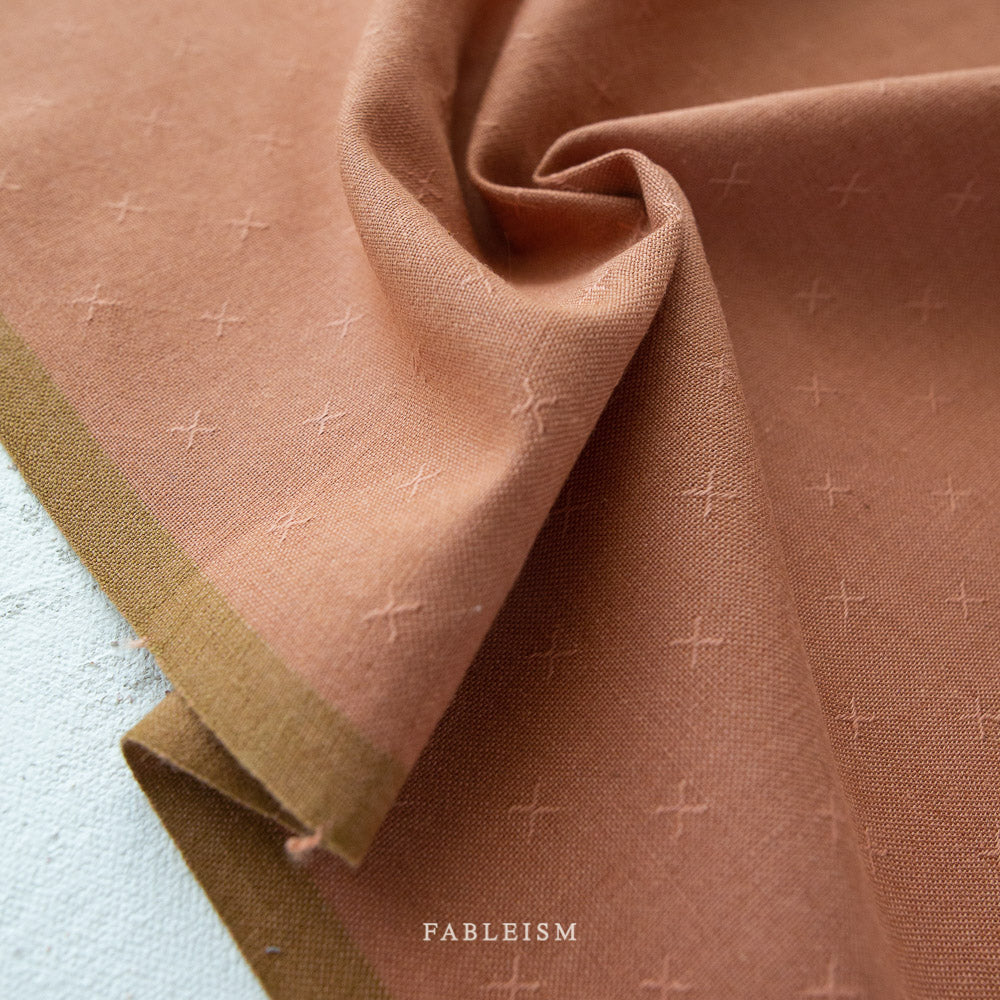 Fableism Supply Co-Sprout Woven-fabric-Terracotta-gather here online