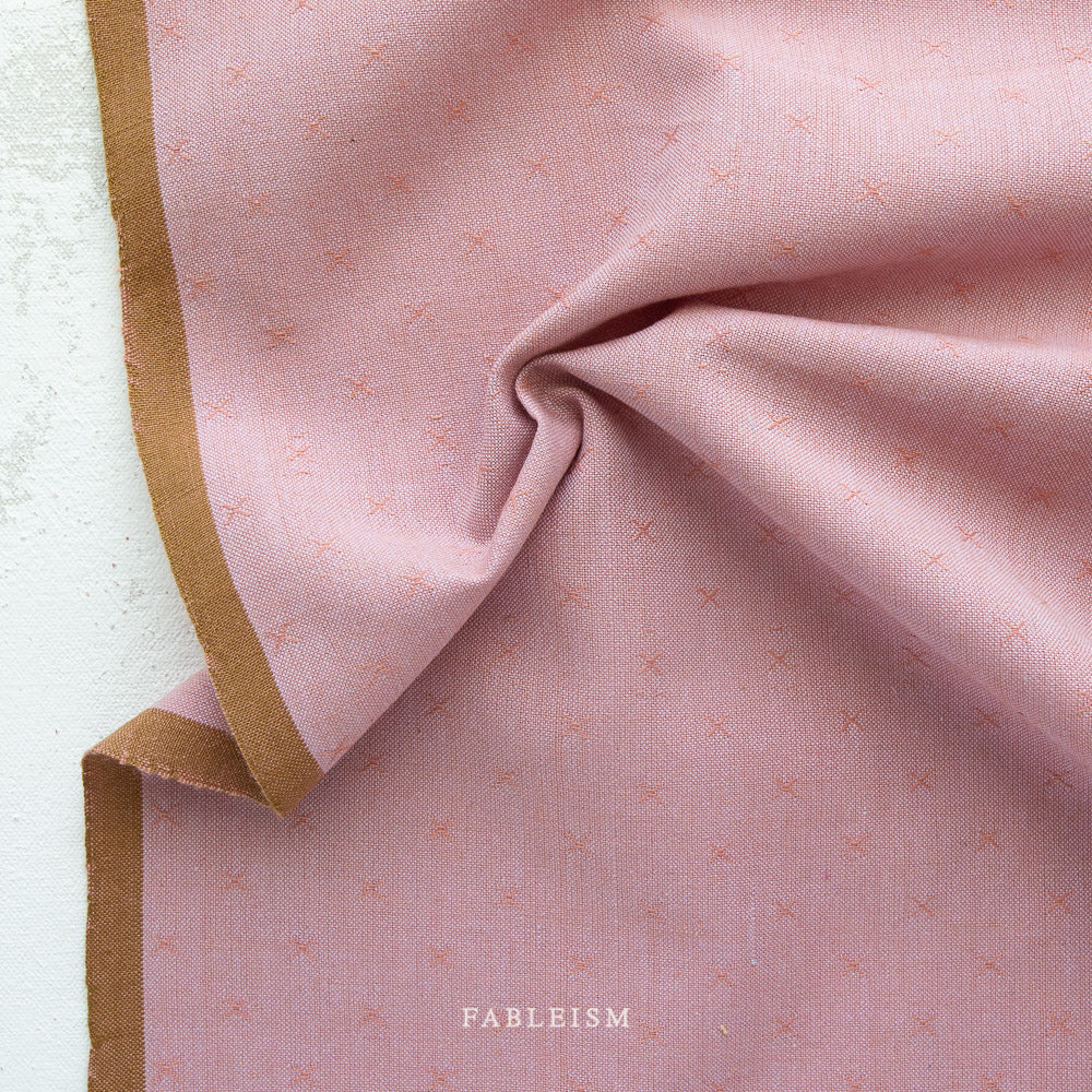 Fableism Supply Co-Sprout Woven-fabric-Pansy Pink-gather here online