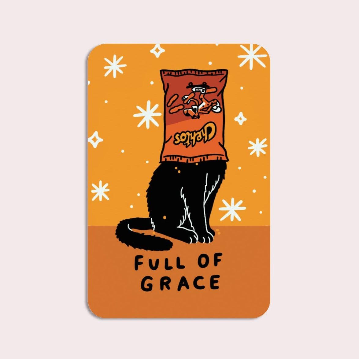 Stay Home Club-Full of Grace Sticker-accessory-gather here online