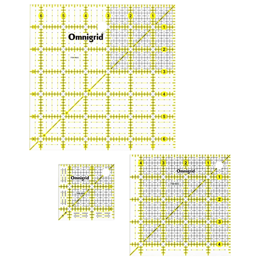 Omnigrid-Square Ruler Set-sewing notion-gather here online