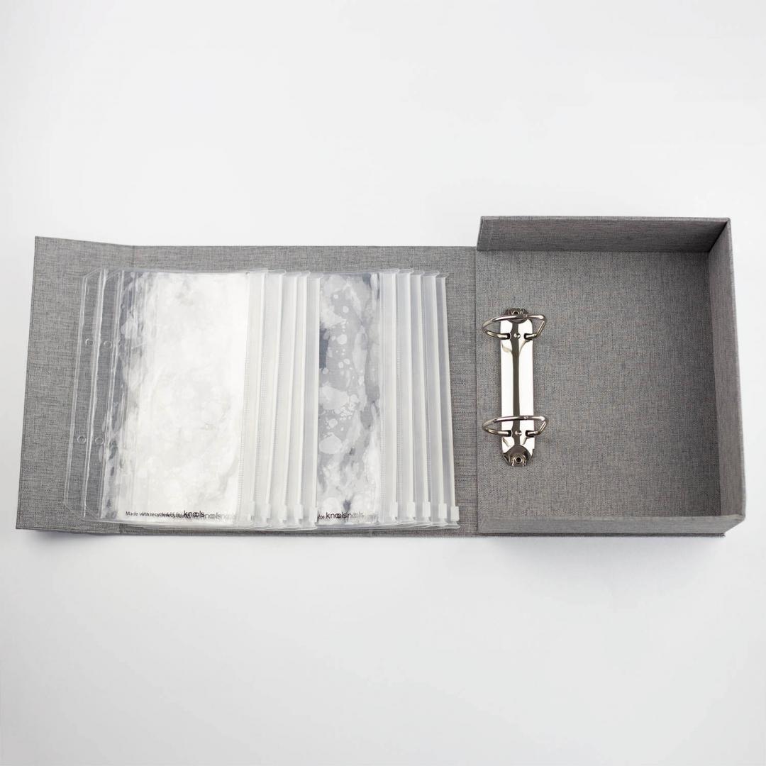 Knools-Knools Needle Garage - Grey-craft organizer-gather here online