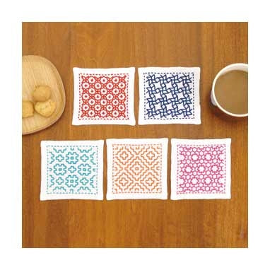 gather here classes-Embroidery Club - Sashiko - 4 sessions-class-gather here online