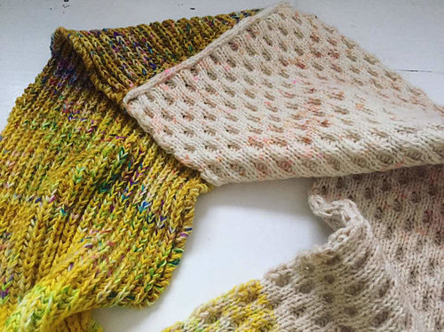 gather here classes-Honey Brioche Cowl - 2 sessions-class-gather here online