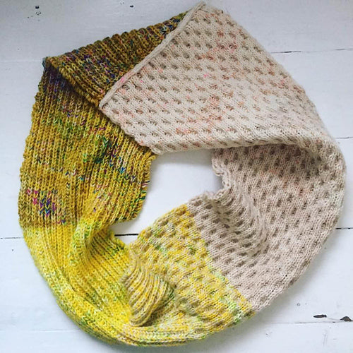 gather here classes-Honey Brioche Cowl - 2 sessions-class-gather here online