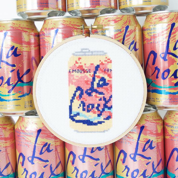 The Stranded Stitch-La Croix DIY Cross Stitch Kit-xstitch kit-gather here online