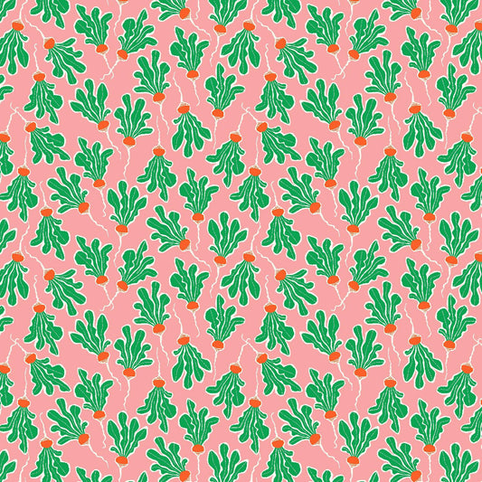 Cotton + Steel-Radish Watermelon-fabric-gather here online
